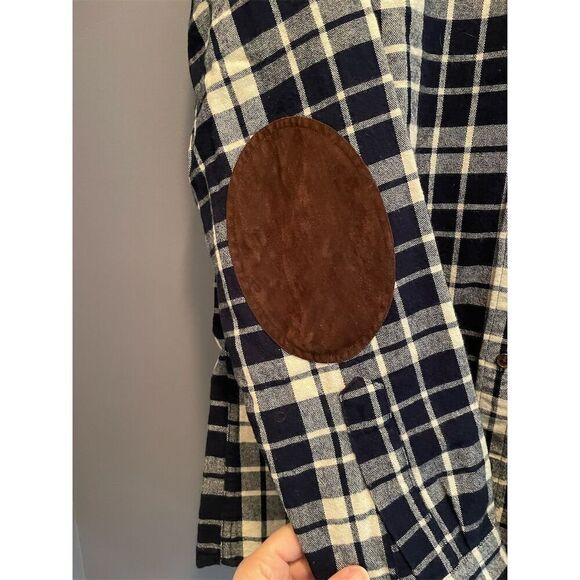 J. Crew Men's Plaid Flannel Shirt M Multicolor Long Sleeve Casual - Picture 4 of 10